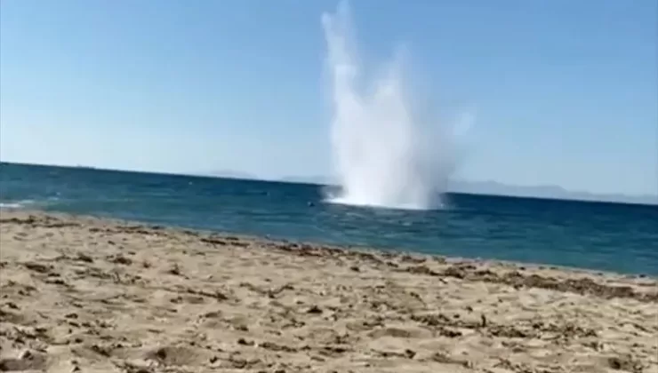 Bozcaada açıklarında mayın alarmı!