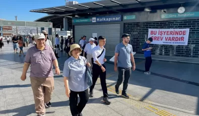 İzmir’de 2 metro işletmesi iş bıraktı!