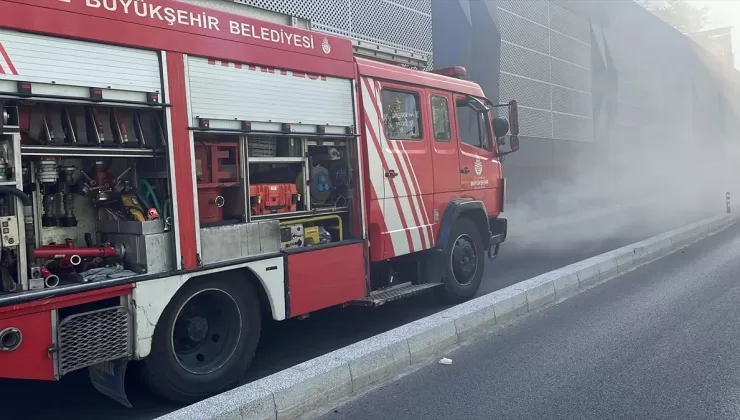 İstanbul Sarıyer’de yangın!