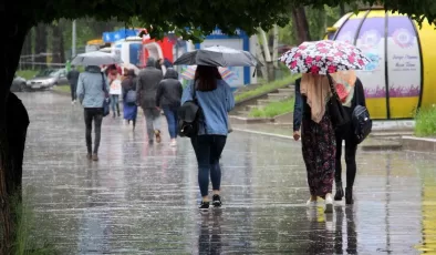 Meteorolojiden sağanak uyarısı!