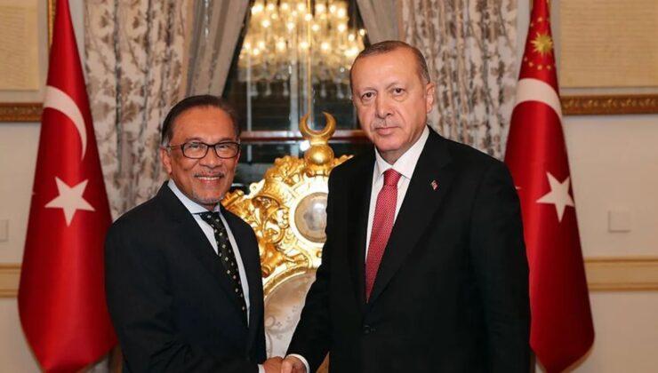 Cumhurbaşkanı Erdoğan, Enver İbrahim ile görüştü