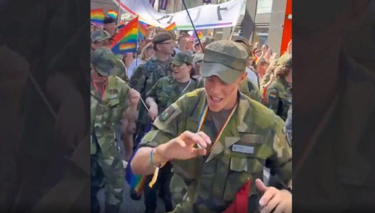 İsveç ordusundan LGBT’ye destek yürüyüşü