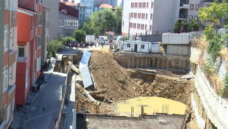 Yol çöktü, deprem sanıldı
