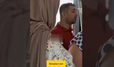 Sivaslıyı mülteci zannetti, ortalığı karıştırdı!