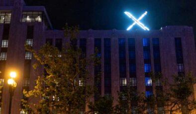 Twitter genel merkezindeki “X” logosu kaldırıldı