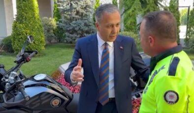 Bakan Yerlikaya, o polisi misafir etti
