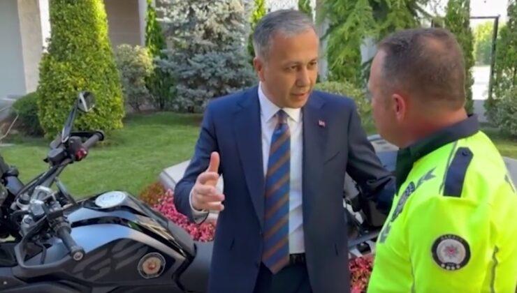Bakan Yerlikaya, o polisi misafir etti